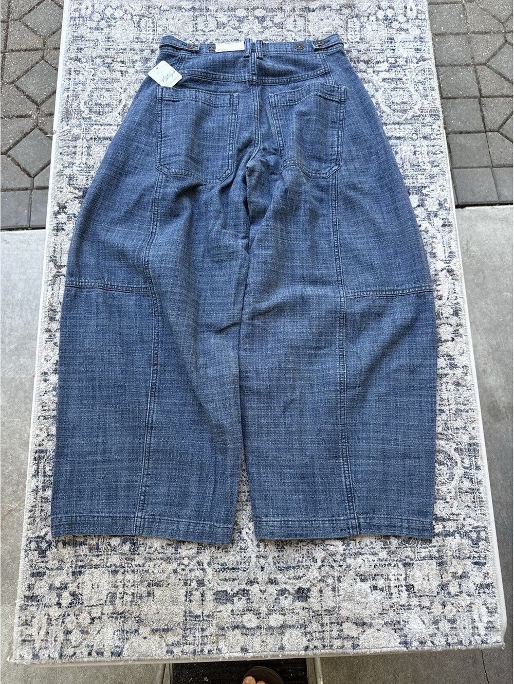 NEW WE THE FREE By Free People Free To Roam Cropped Jeans Women's Size 26